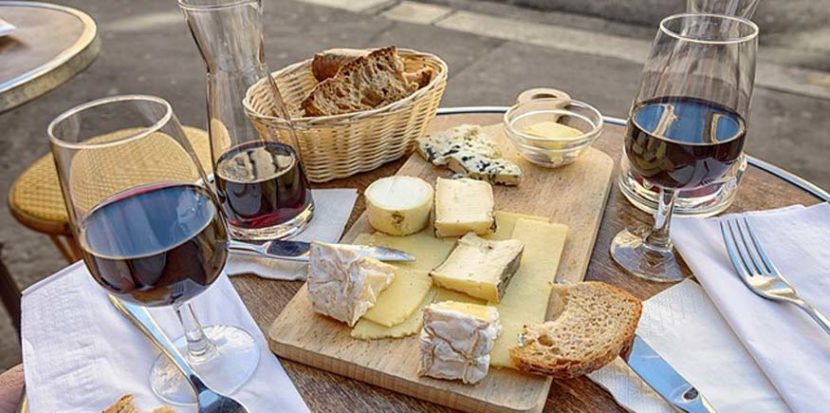 Wine and Cheese